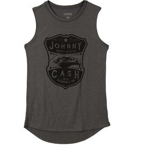 Johnny Cash Eagle Badge Muscle country rock Official Tank Top XXL NWT